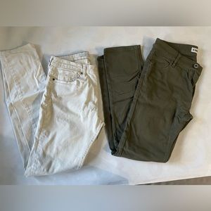 4 pack bundle of jeans, Zara, Topman, Articles of Society, & Express